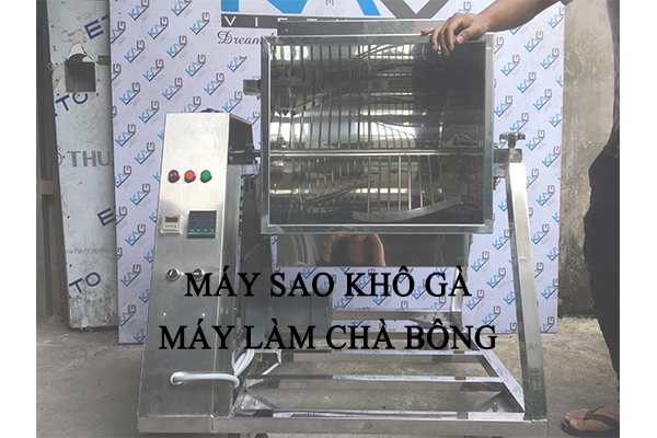 MÁY RANG RUỐC RANG CHÀ BÔNG, MÁY SẤY KHÔ GÀ, KHÔ HEO