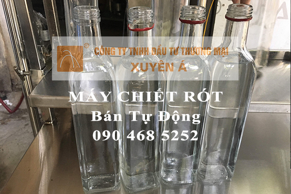 MÁY CHIẾT RÓT 4 VÒI BÁN TỰ ĐỘNG