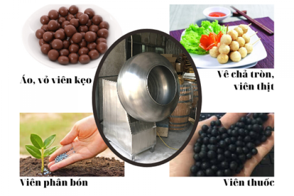 Máy vo viên thuốc đông y, máy vê viên hoàn đảm bảo chất lượng