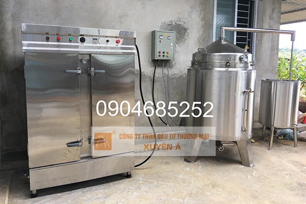 Tủ nấu cơm công nghiệp sản phẩm rất cần thiết cho các cơ sở sản xuất rượu, nhà hàng, khách sạn